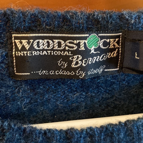 Men’s Woodstock by Bernard wool sweater - Picture 3 of 6